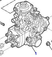 ТНВД экскаватора-погрузчика KOMATSU WB93/97R/S - 5