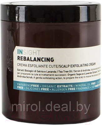 Скраб для кожи головы Insight Scalp Exfoliating Cream - фото 1 - id-p175776380