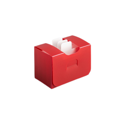 Картотека UniqCardFile Mini 40 mm (красный)