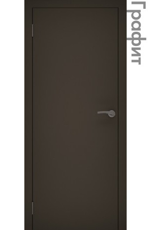 Межкомнатная дверь "ЭМАЛЬ" ПГ-00 (Цвет - Белый; Ваниль; Грэй; Капучино; Графит) - фото 5 - id-p175709445