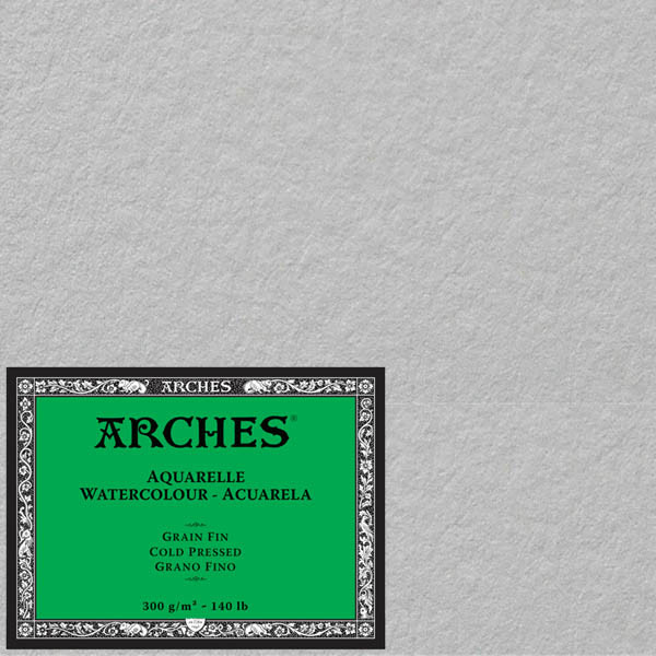 ARCHES® Бумага для акварели cold press в листах натуральный белый 300 гр 56 x 76см - фото 1 - id-p175801846