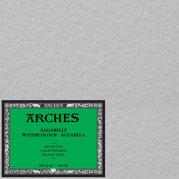 ARCHES® Бумага для акварели cold press в листах натуральный белый 300 ...