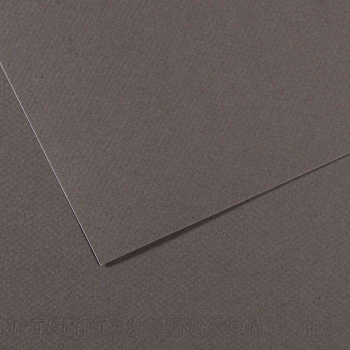 Бумага для пастели Mi-Teintes 160г/м.кв 50*65см №345 Серый темный