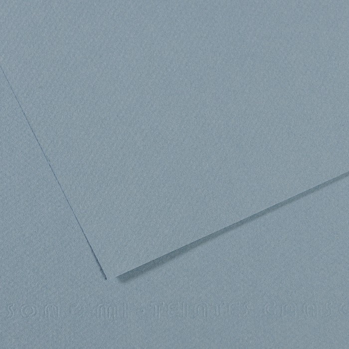 Бумага для пастели Mi-Teintes 160г/м.кв 50*65см №490 Синий светлый