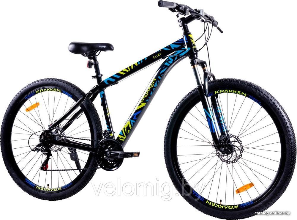Горный Велосипед Krakken Flint 29 (2021)чёрный.