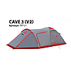Палатка экспедиционная Tramp Cave 3-х местная, арт TRT-21 (490х220х130)