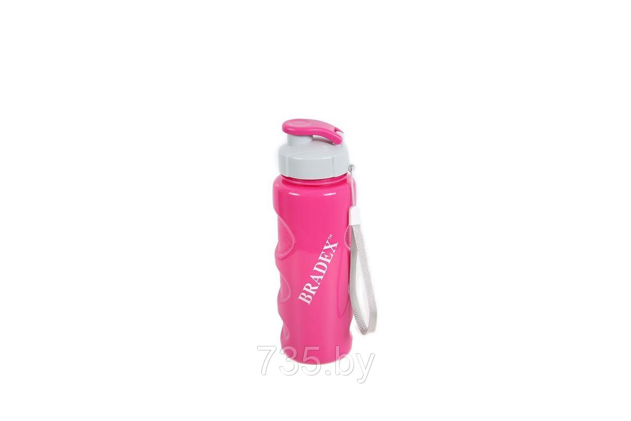 Бутылка для воды Ивиа 500 мл, с фильтром, фуксия - фото 1 - id-p175811720