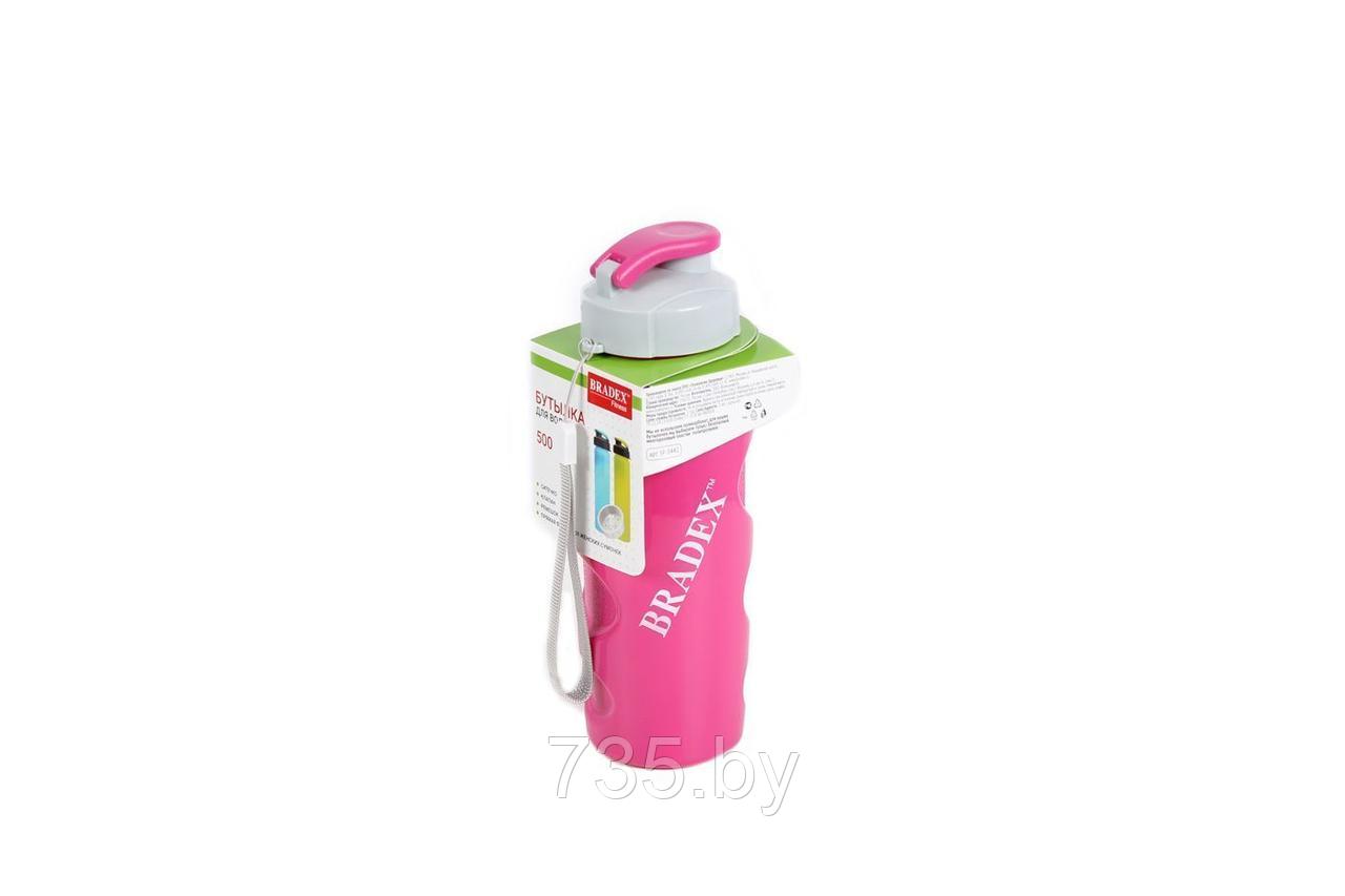 Бутылка для воды Ивиа 500 мл, с фильтром, фуксия - фото 4 - id-p175811720