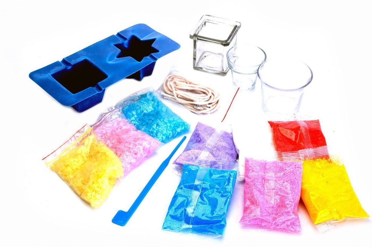 Набор для творчества «СВЕЧКИ СВОИМИ РУКАМИ»
модель для изготовления 2х видов свечей