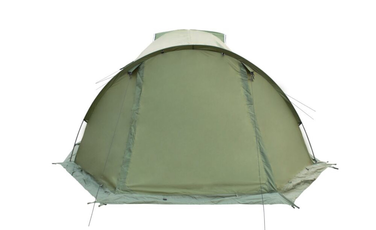 Палатка экспедиционная Tramp CAVE 3-местная (V2) Green, арт TRT-21g (490х220х130) - фото 6 - id-p175812561