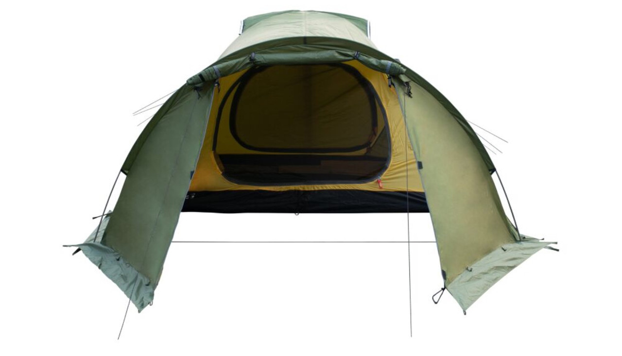 Палатка экспедиционная Tramp CAVE 3-местная (V2) Green, арт TRT-21g (490х220х130) - фото 8 - id-p175812561
