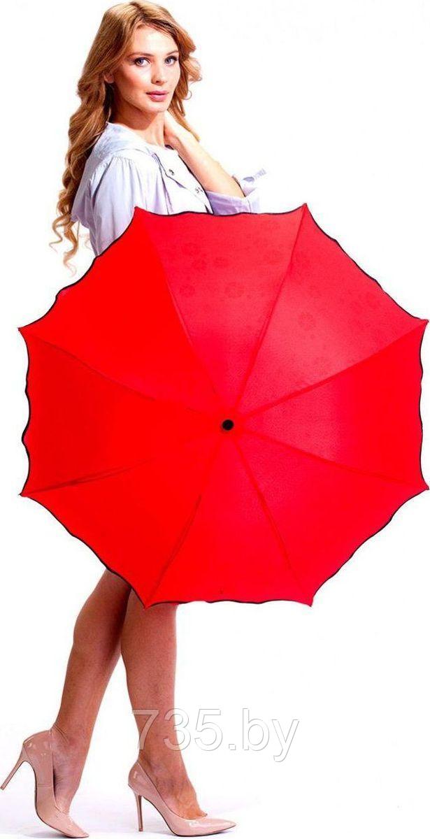 Зонт с проявляющимся рисунком, красный - фото 8 - id-p175811059