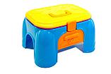 Обучающий столик-табурет «СКОРО В ШКОЛУ» 3 в 1, фото 2