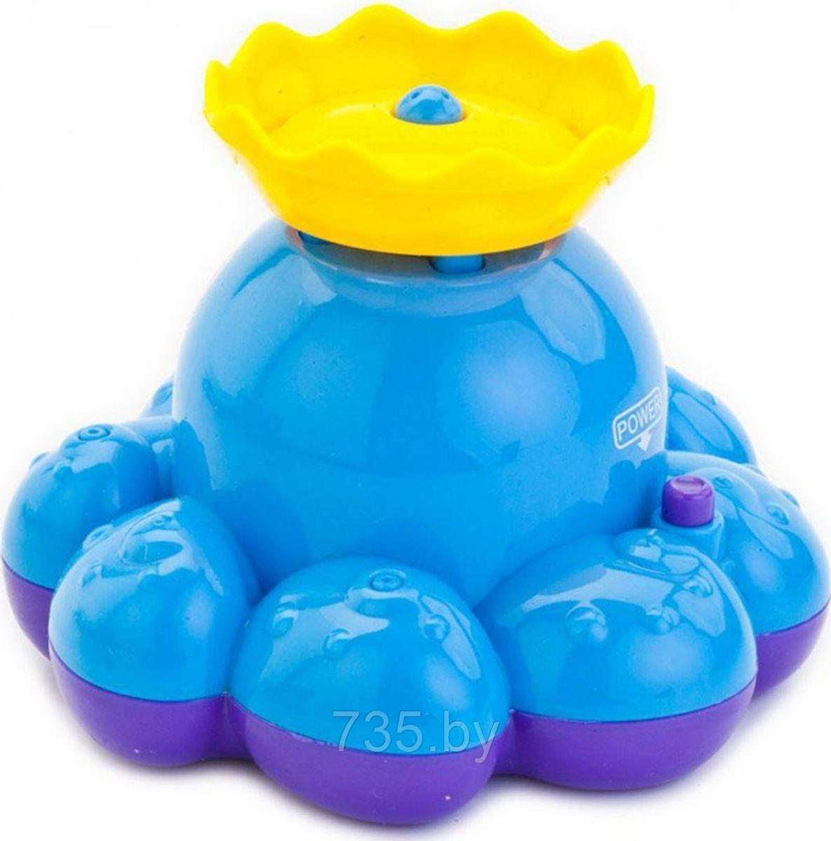 Игрушка детская для ванны «ФОНТАН-ОСЬМИНОЖКА» голубой - фото 5 - id-p175811238