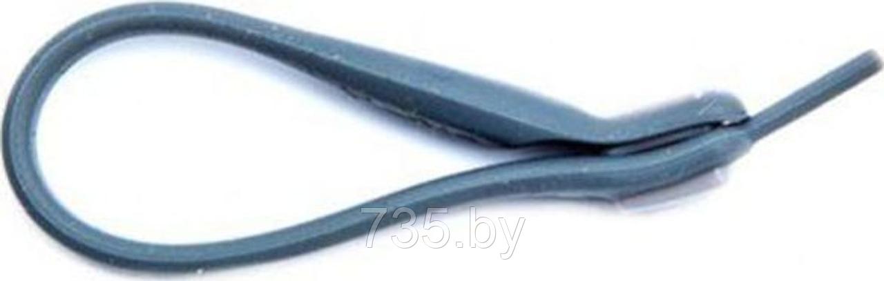 Шнурки силиконовые серые - фото 3 - id-p175811265