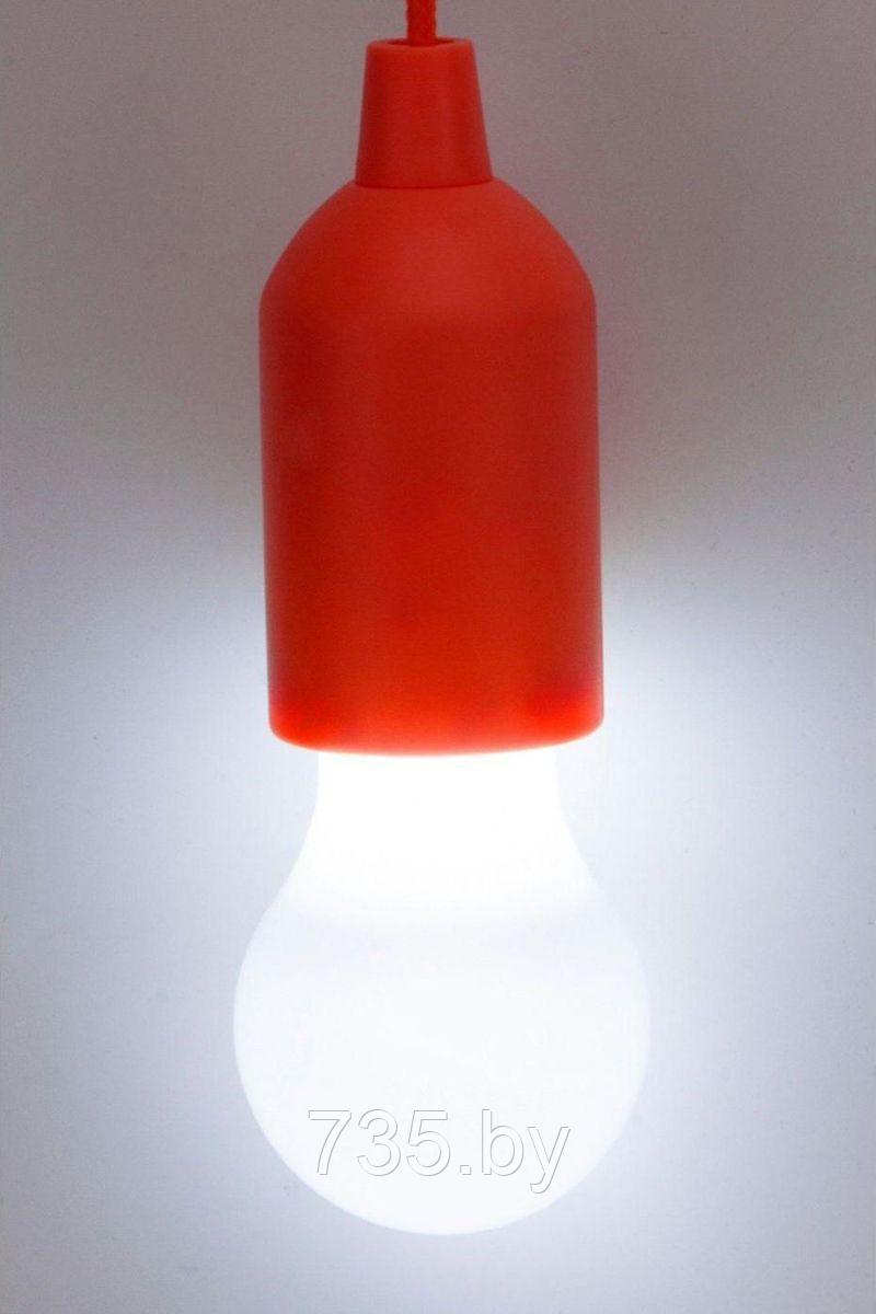 Светильник светодиодный «ЛАМПОЧКА» красная - фото 3 - id-p175811299