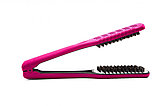 Расческа для выпрямления волос феном «ШЕЛКОВЫЕ
ПРЯДИ» малиновая, фото 2