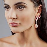 Серьги «ПУРПУРНЫЙ СОБЛАЗН», фото 2