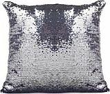Подушка декоративная «РУСАЛКА» цвет белый матовый/серебро, фото 3