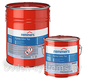 Remmers Epoxy Color Top (30 кг), RAL 7001 - эпоксидное покрытие пола для паркингов, системы OS 8, OS 11a