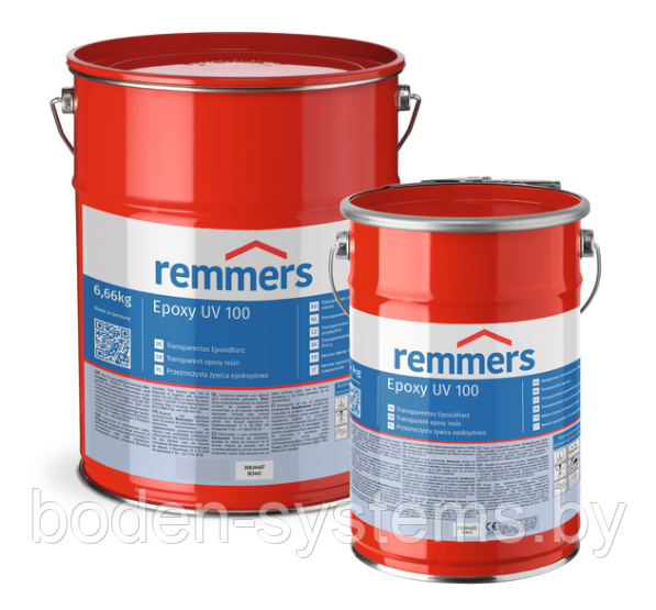Remmers Epoxy UV 100 (10 кг) - лак на основе эпоксидной смолы для использования в качестве запечатки - фото 1 - id-p43676297