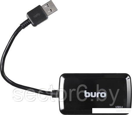 USB-хаб Buro BU-HUB4-U3.0-S, фото 2