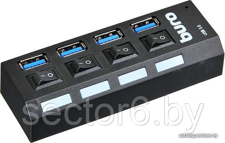 USB-хаб Buro BU-HUB4-U3.0-L, фото 2