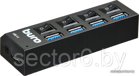 USB-хаб Buro BU-HUB4-U3.0-L, фото 2