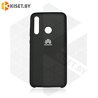 Soft-touch бампер KST Silicone Cover для Huawei Honor 10i / 20 Lite / 20e / 20i / P Smart+ Plus 2019 черный