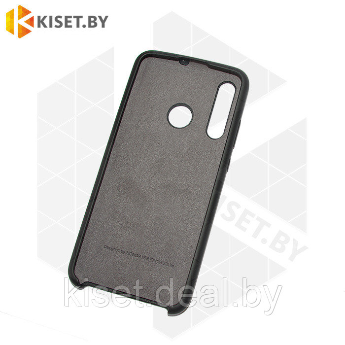 Soft-touch бампер KST Silicone Cover для Huawei Honor 10i / 20 Lite / 20e / 20i / P Smart+ Plus 2019 черный - фото 2 - id-p175823108