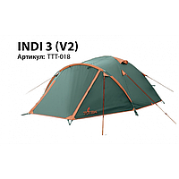 Палатка Универсальная Totem Indi 3 (V2), арт TTT-018 TTT-018 Палатка Универсальная Totem Indi 3 (V2), арт TTT-018