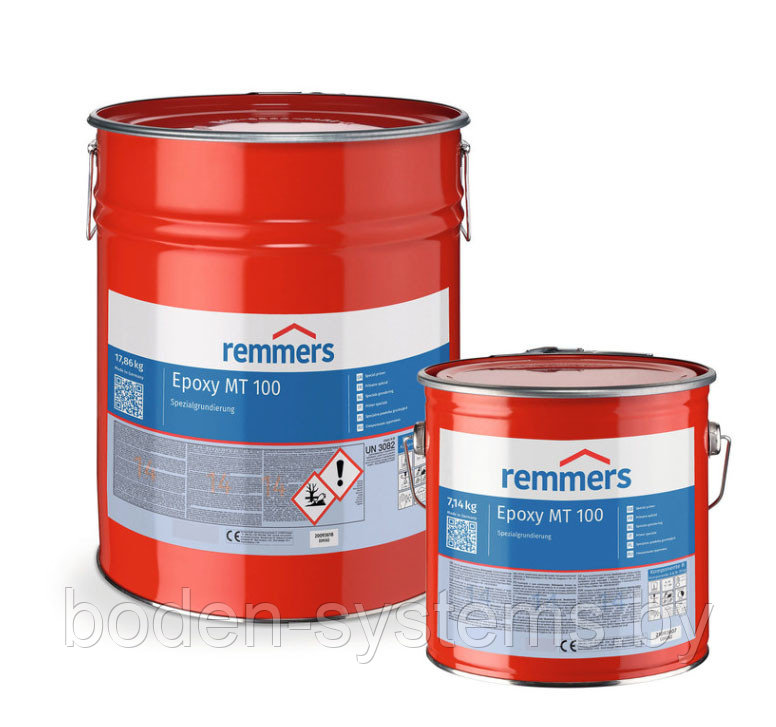 Remmers Epoxy MT 100 (25 кг) - прозрачная грунтовочная 2-компонентная эпоксидная смола с быстрым отверждением