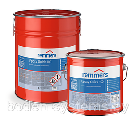Remmers Epoxy Quick 100 (25 кг) - Быстрореагирующая прозрачная эпоксидная смола, не содержит растворителей