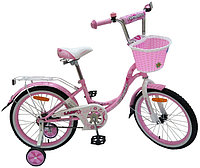 Велосипед детский Nameless LADY 16" розово-белый
