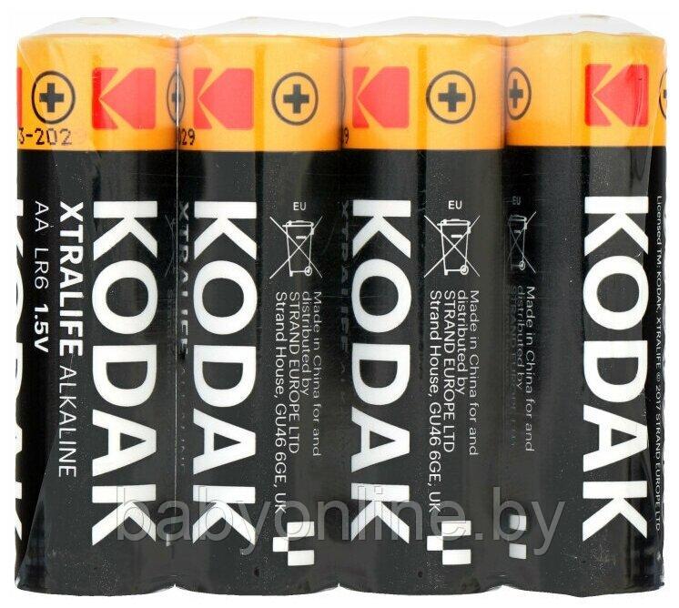 Элемент питания Kodak Alkaline LR6/4SH Xtralife AA арт AA-S4 - фото 1 - id-p175825457