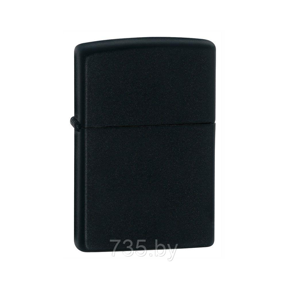Зажигалка Zippo Classic 218 с покрытием Black Matte - фото 1 - id-p175825149