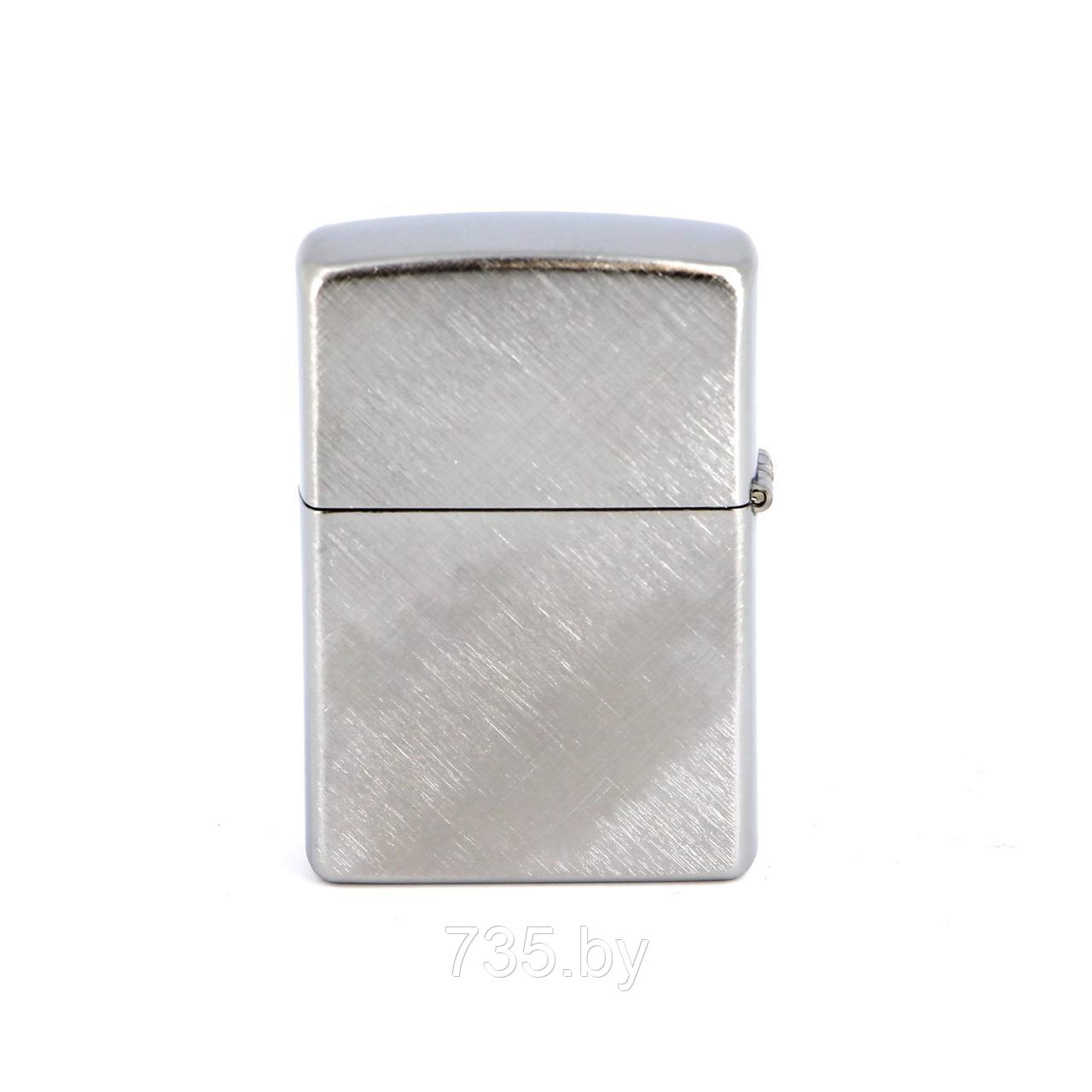 Зажигалка Zippo Classic 28182 с покрытием Brushed Chrome