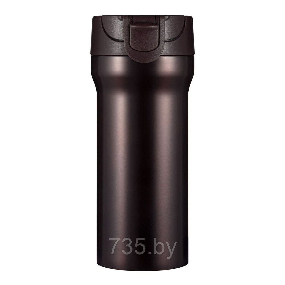 Термостакан ON THE WAY auto coffee mug, коричневый металлик, 360 мл - фото 1 - id-p175825171