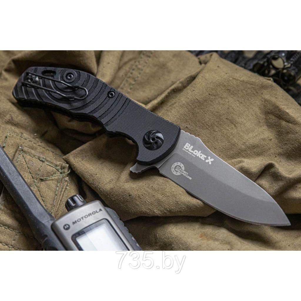 Нож складной Bloke-X N690 TW (Tacwash, G10)