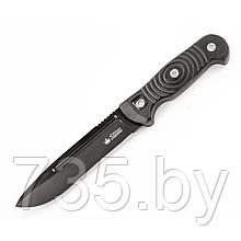 Нож Maximus AUS-8 BT (Black Titanium, черная рукоять)