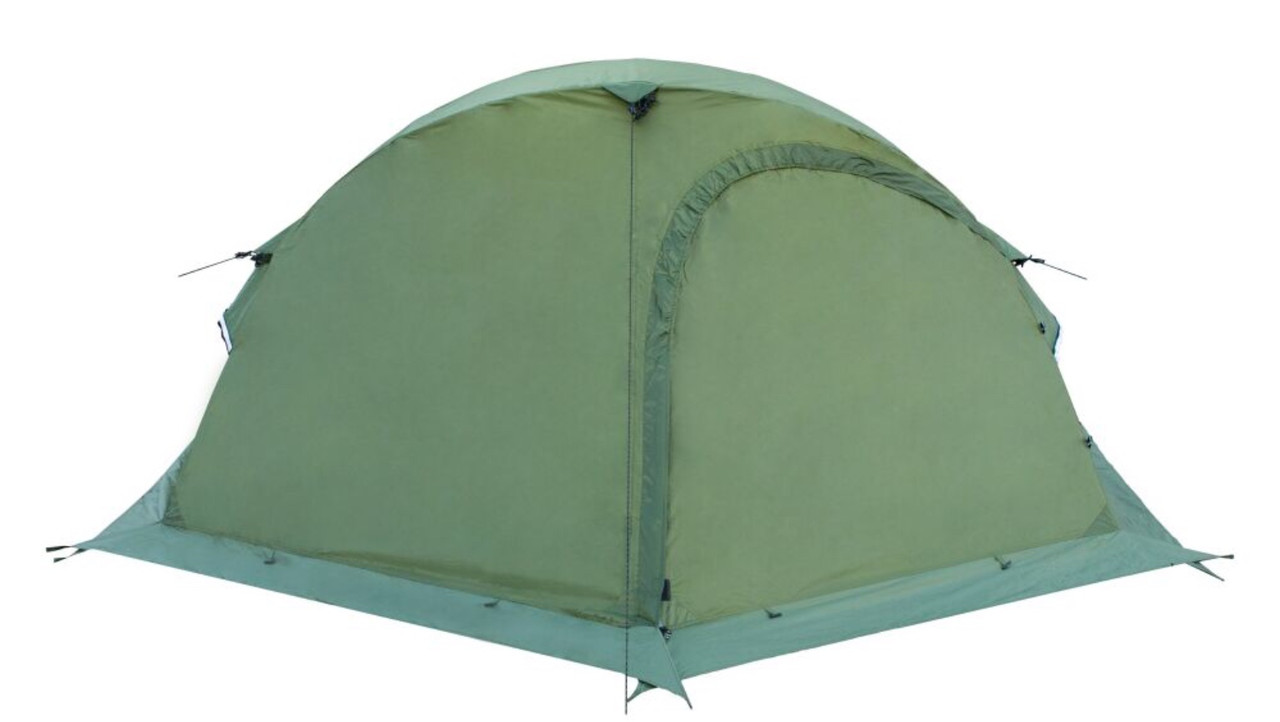 Палатка Экспедиционная Tramp Sarma 2-местная Green, арт. TRT-30g (260х222х102) - фото 3 - id-p175826168