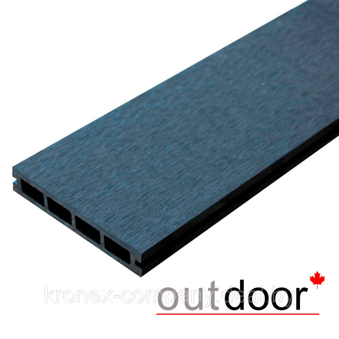 Террасная доска ДПК Outdoor 3D 150*25*4000 мм. OCEAN BLACK черная - фото 3 - id-p92689140