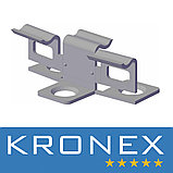 Крепеж промежуточный KRONEX № 7 для каркаса из металлопрофиля и лаги ДПК (упак/100 шт), фото 2