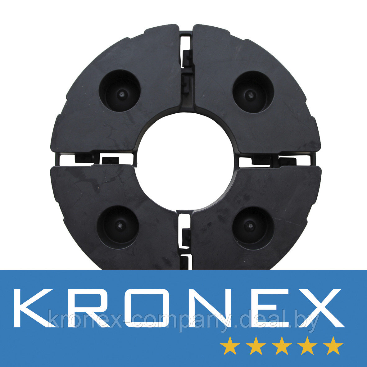 Опора нерегулируемая KRONEX 25 мм - фото 2 - id-p92689170