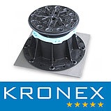 Подкладки самоклеящиеся антискользящие под опору KRONEX 200*200*2 мм., в рулоне 50 шт., фото 2