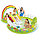 Детский надувной бассейн с горкой Intex Мой Сад 290х180х104 см, арт. 57154, фото 2