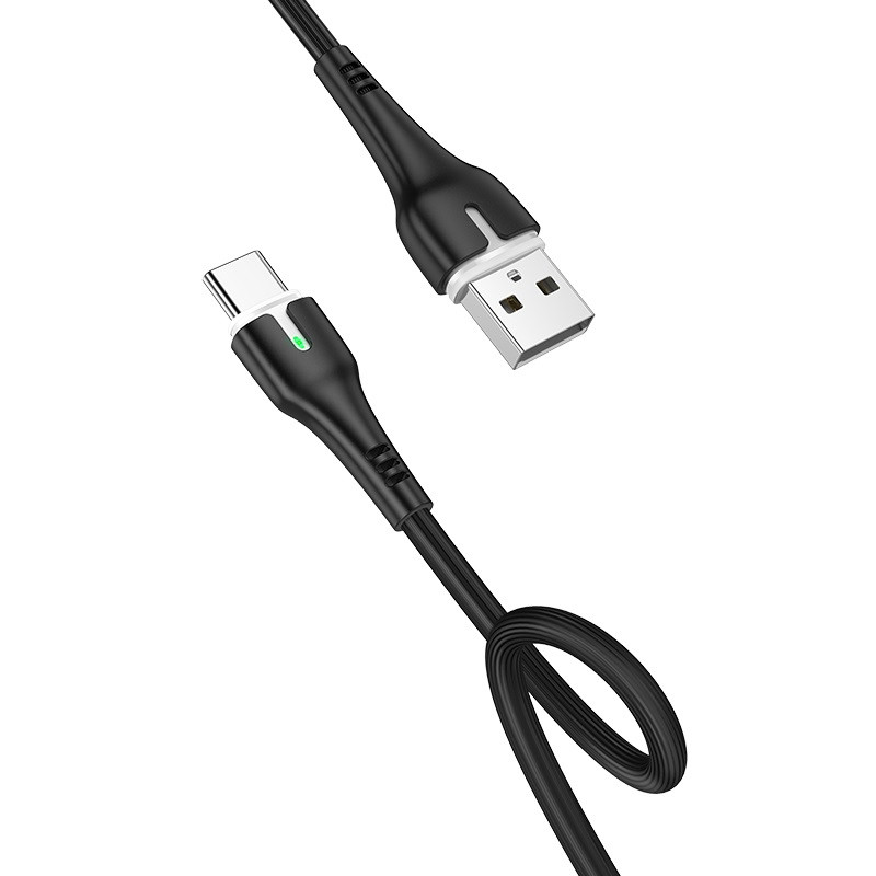 Зарядный дата кабель HOCO X45 USB Type-C, 3.0A, 1м, черный 555864, фото 1