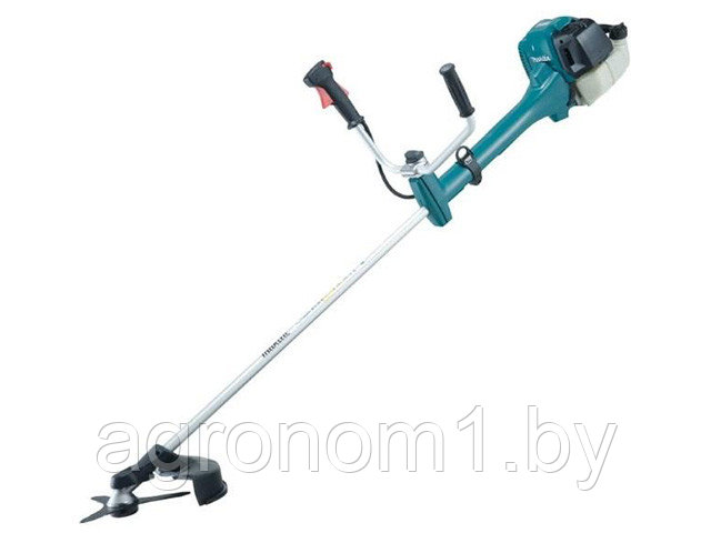 Мотокоса MAKITA EM 4351 UH c ножом (1.50 кВт, 2.0 л.с., 43.0 см3, нож 255х25.4 мм, 4 зуб., ремень ранец, вес