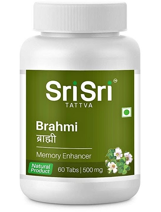 Брахми (Брами) Brahmi SriSri Tattva, 500мг*60шт - природный мозговой тоник - фото 2 - id-p137314445