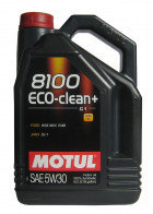 Моторное масло Motul 8100 Eco-clean+ 5W30 C1 5л